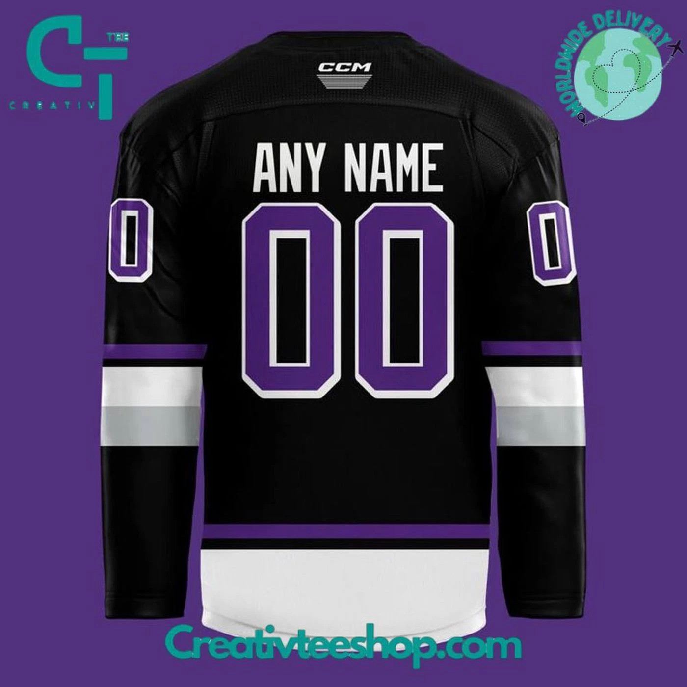 [For Youth] Personalized Ontario Reign Fan Appreciation Night 2025 Hockey Shirt