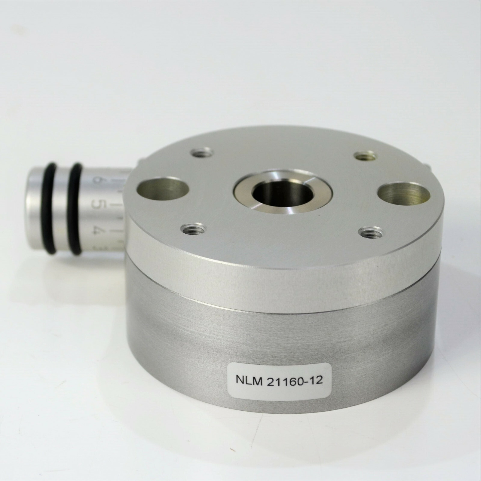 Norelem NLM 21160-12 positioning table rotary table Ø 80 mm positioning system 55:1