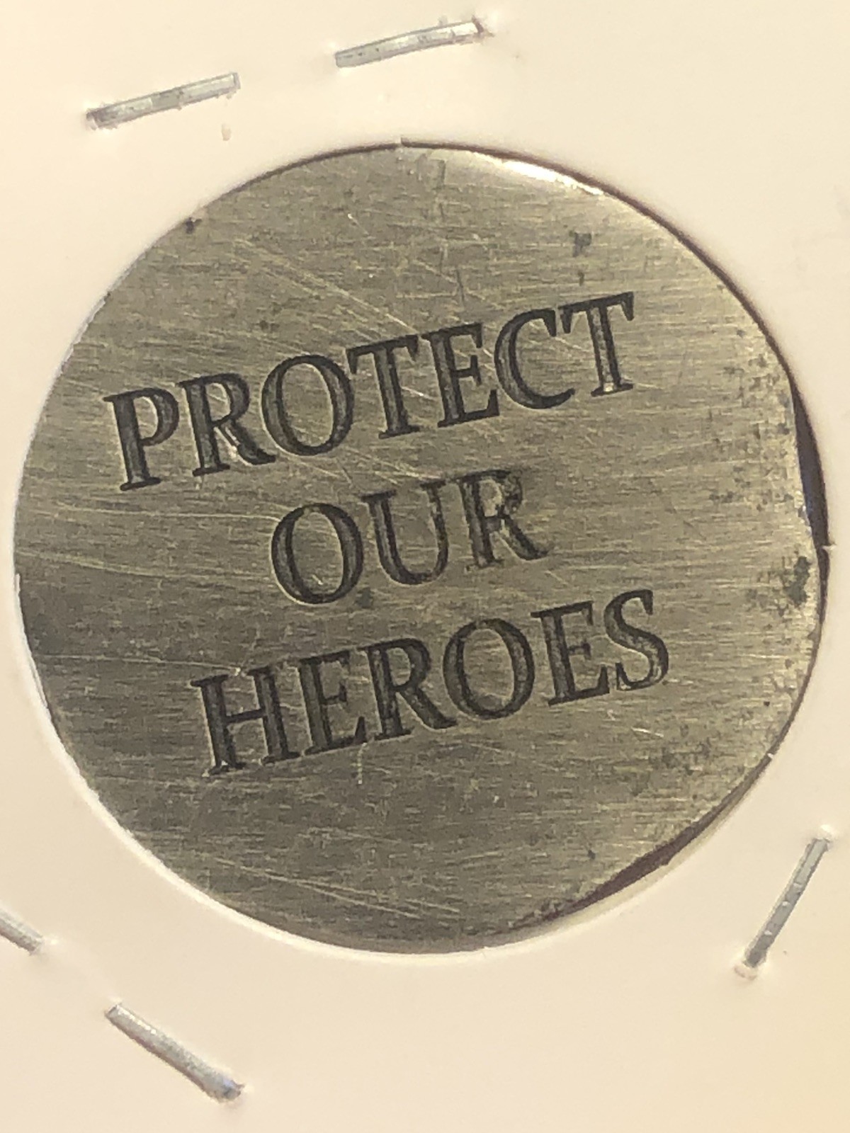 Army Token Protect Our Heroes