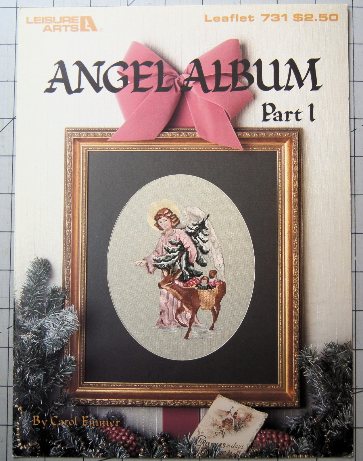 ANGEL ALBUM PART I Counted Cross Stitch Leaflet by Leisure Arts #731