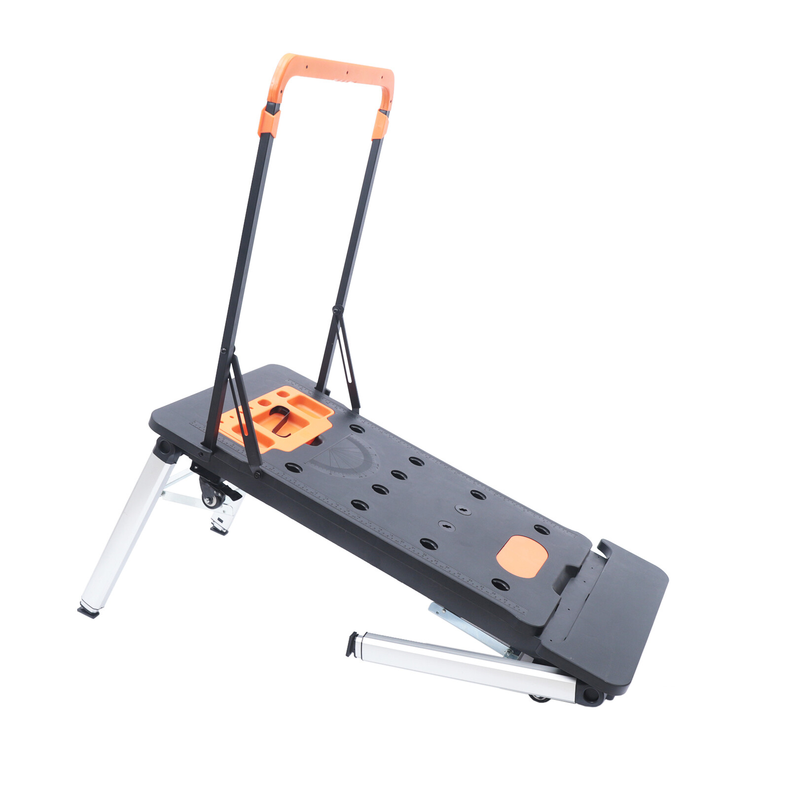 Portable Folding Work Table, 7-in-1 Workbench, Load Capacity 550lbs
