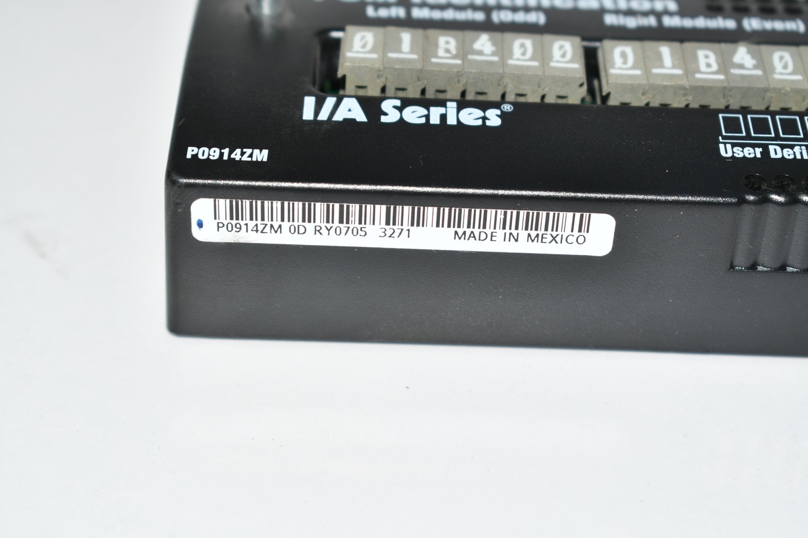 FOXBORO P0914ZM IDENTIFICATION MODULE FCMID RIGHT/LEFT MODULE
