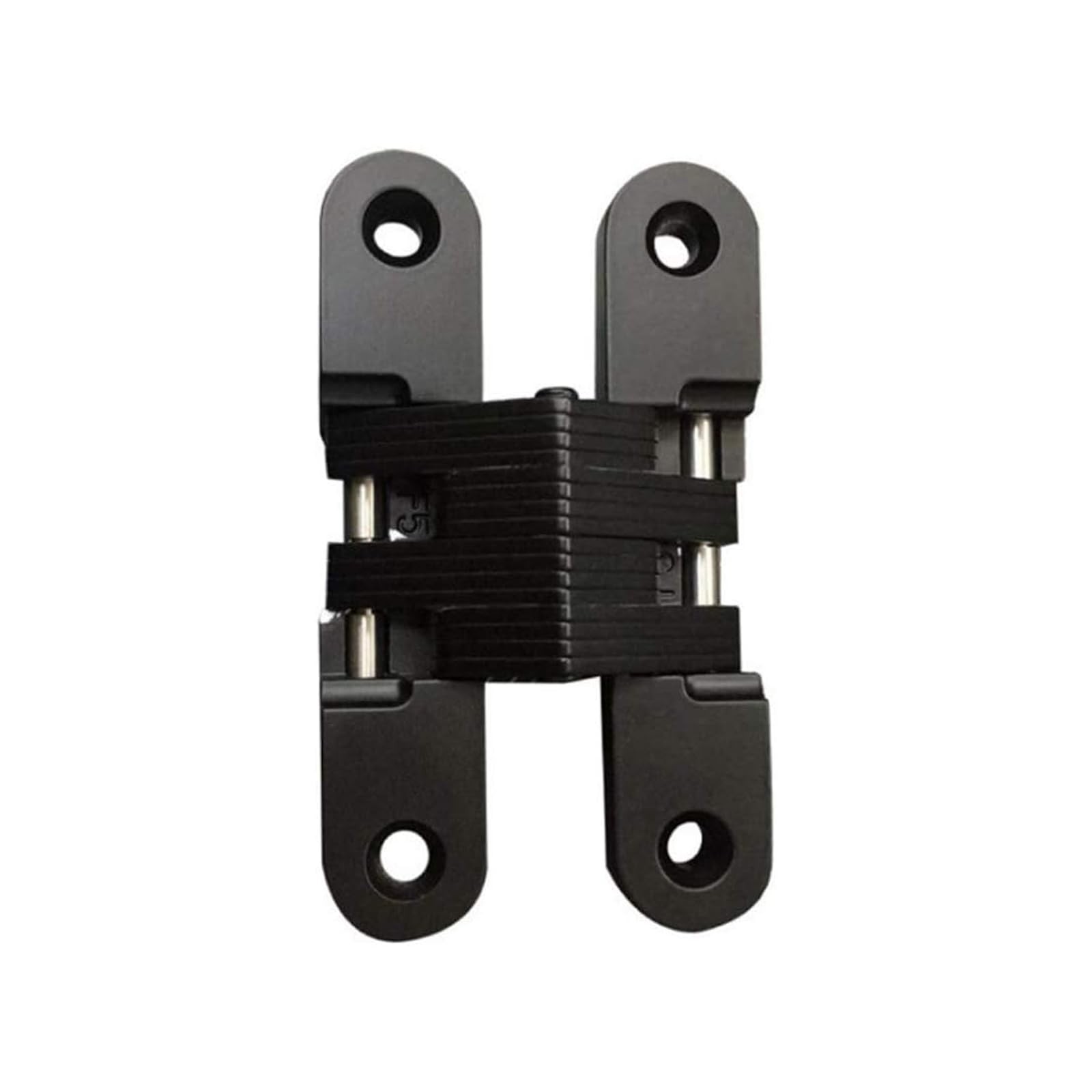 (1 Pair) Hidden gate Hinge Stainless Steel Invisible Door Hinges Concealed Ba...