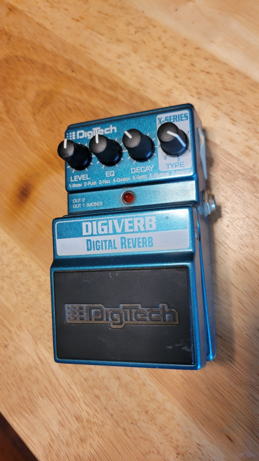 DigiTech DigiVerb Digital Reverb X-Series FOR PARTS OR REPAIR