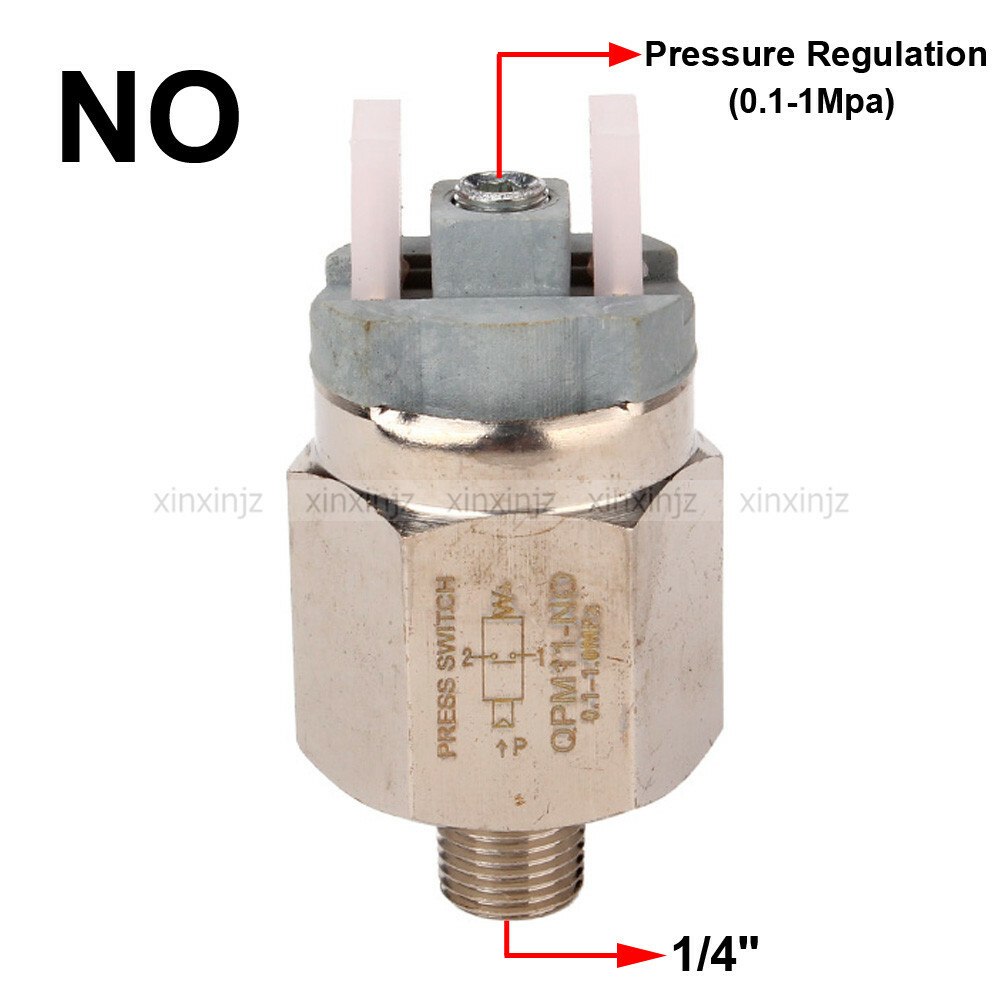 1/4" NO Adjustable Diaphragm Pressure Controller Switch