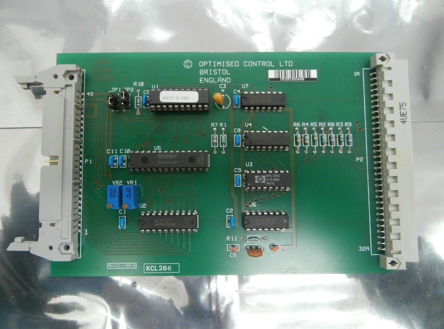 Optimised Control D571 Processor Board Card PCB D573-2-JED Used Working