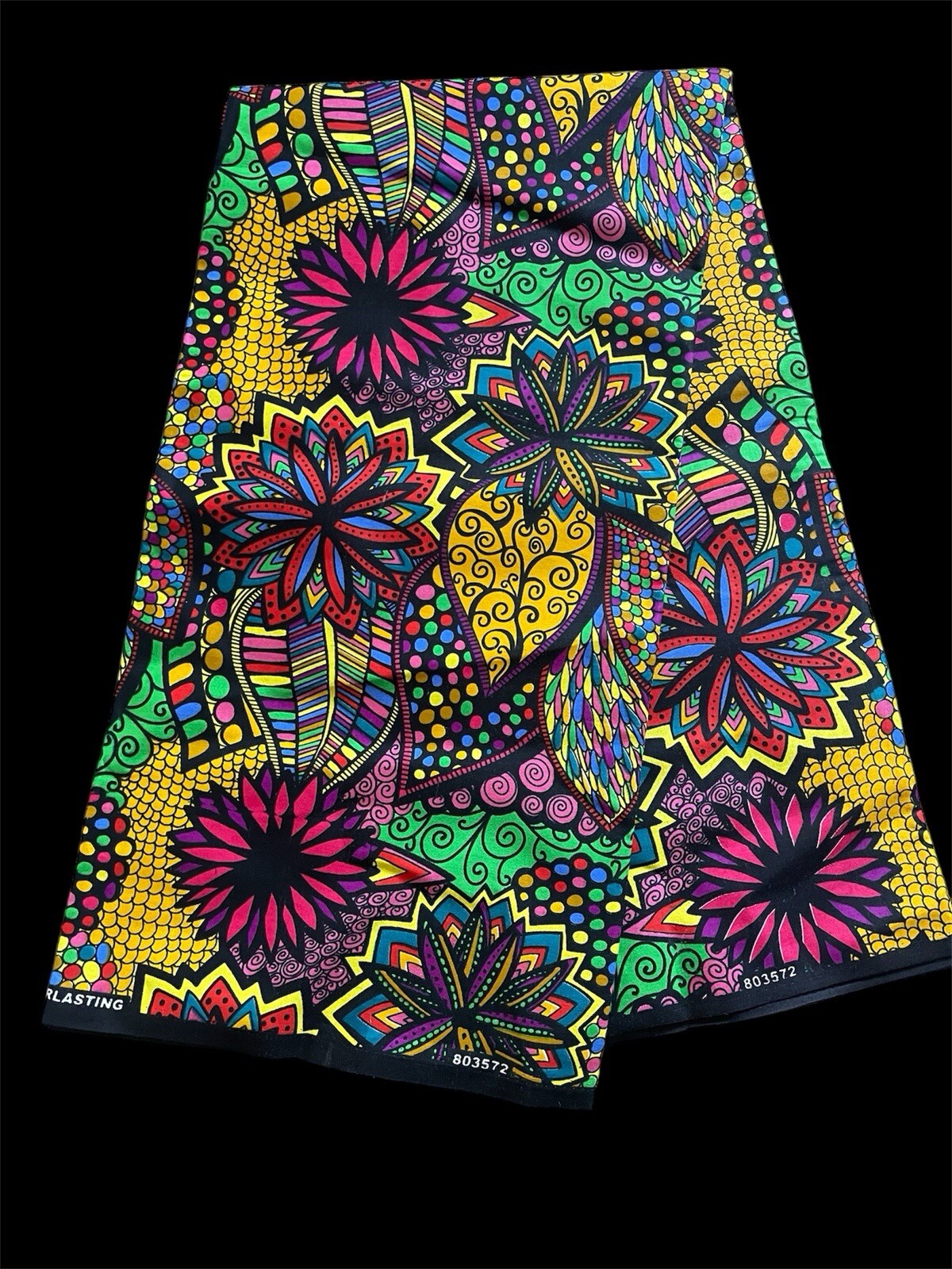 New African Fabric, 100%cotton.can Be Used For Sewing /quiltingsold By Yard.