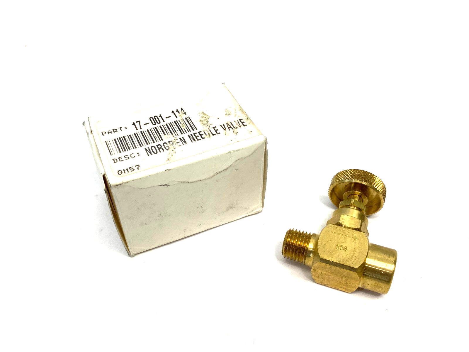 Norgren 17-001-114 Brass Needle Valve