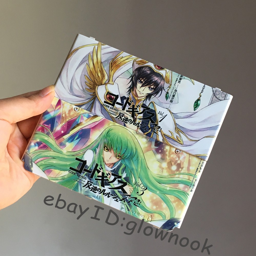 Custom Manga Character Decorative Faceplates Compatible with New 3DS Top Bottom