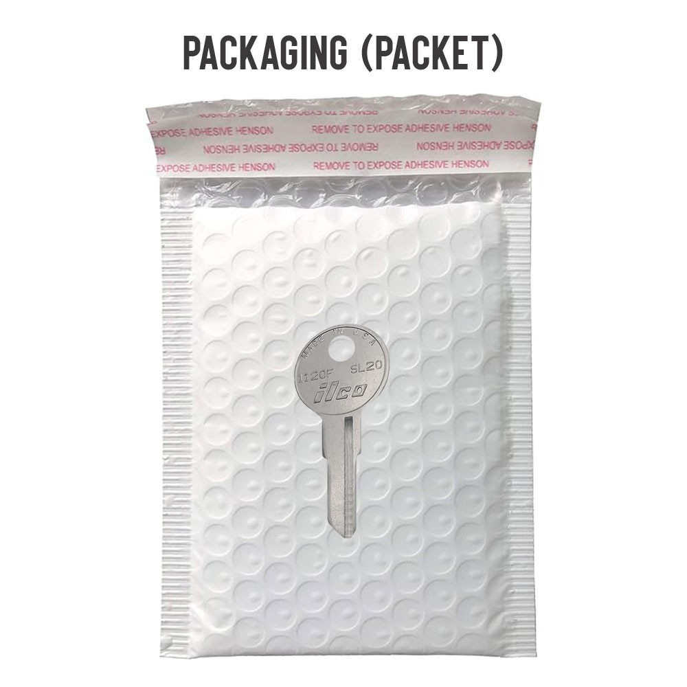 SL20 / 1120F Key Blank Nickel