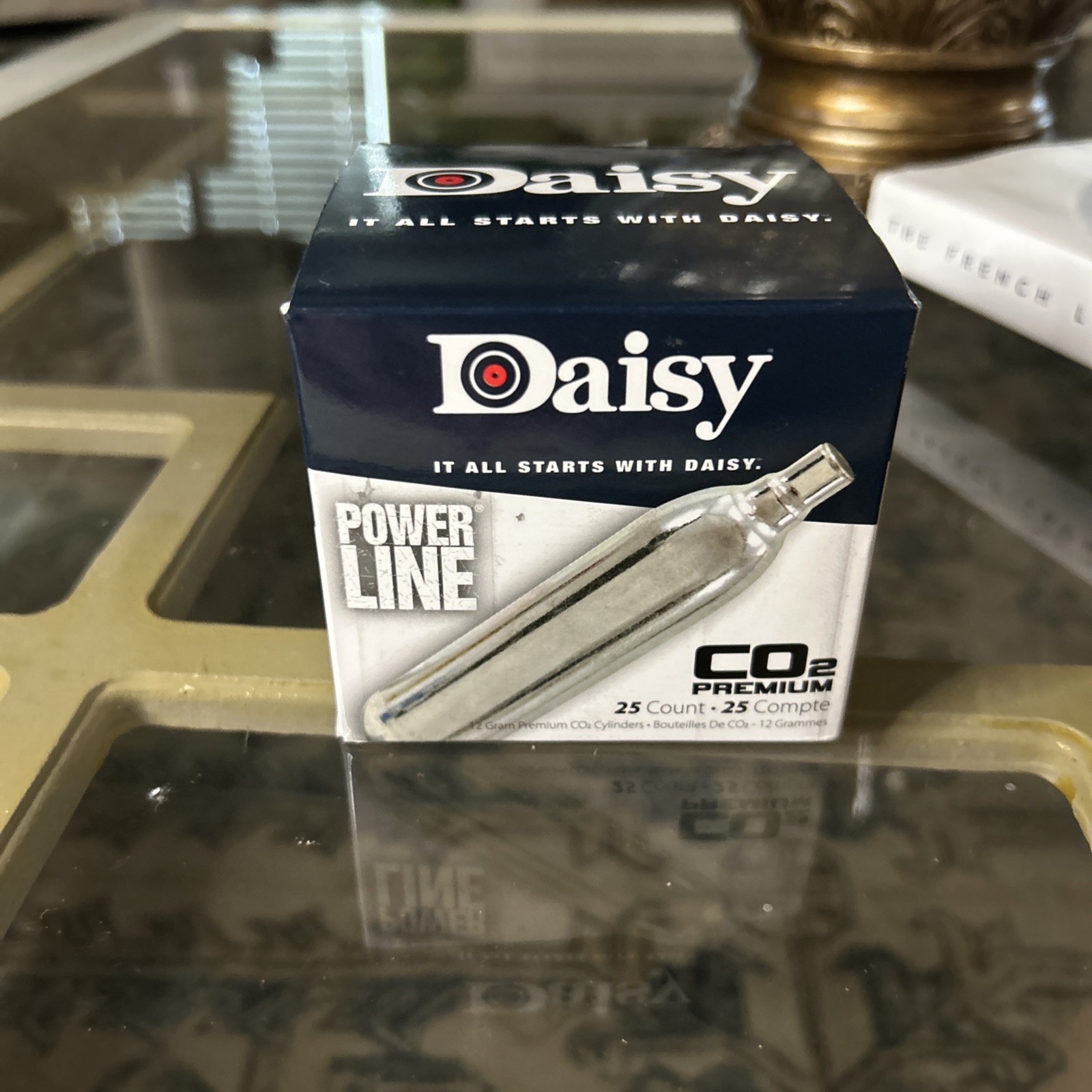 Daisy 997025611 Powerline CO2 Cylinder 12gram 25/Pack