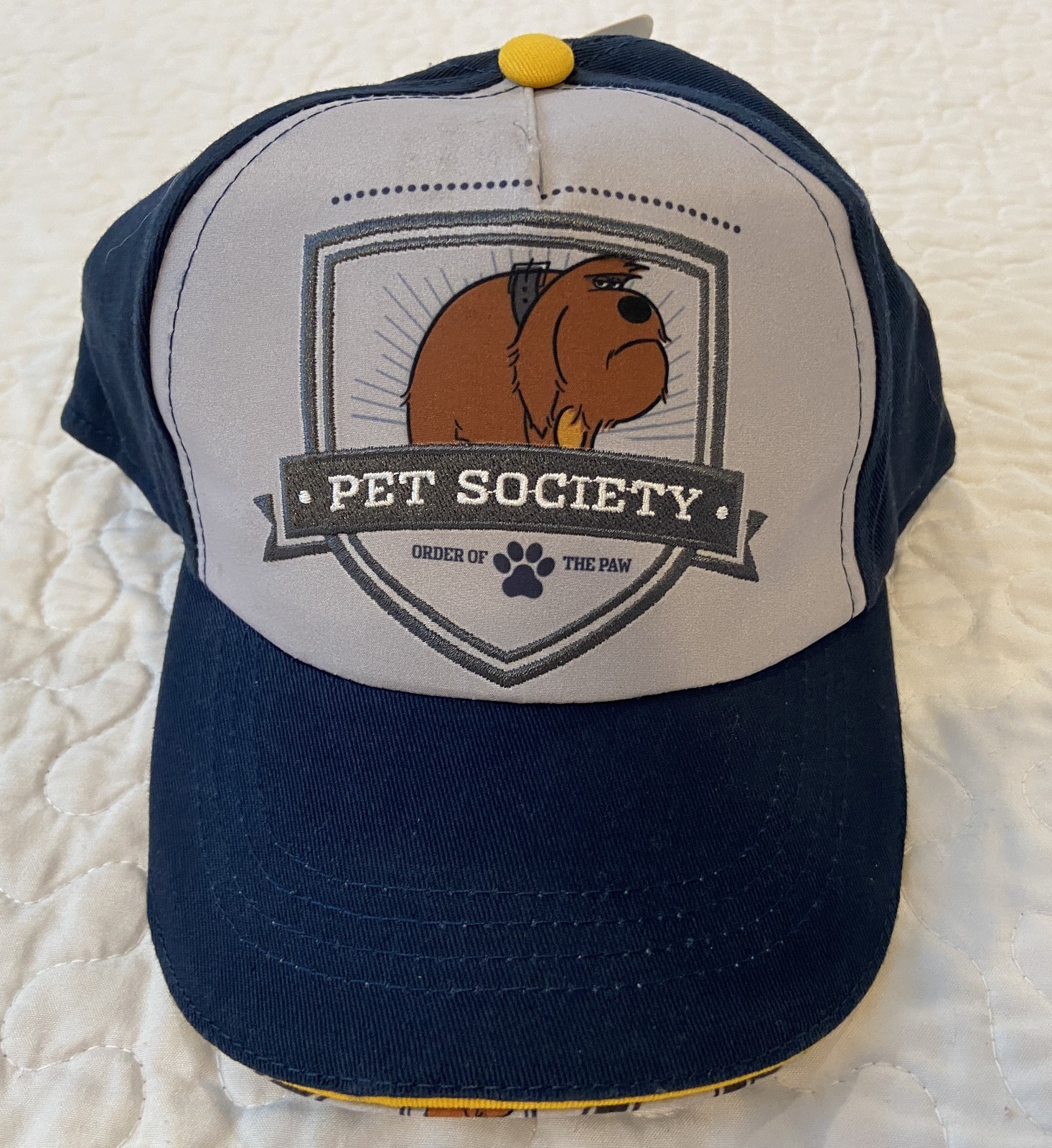 Pet Society Trucker Hat The Secret Life of Pets Movie Snapback Cap New