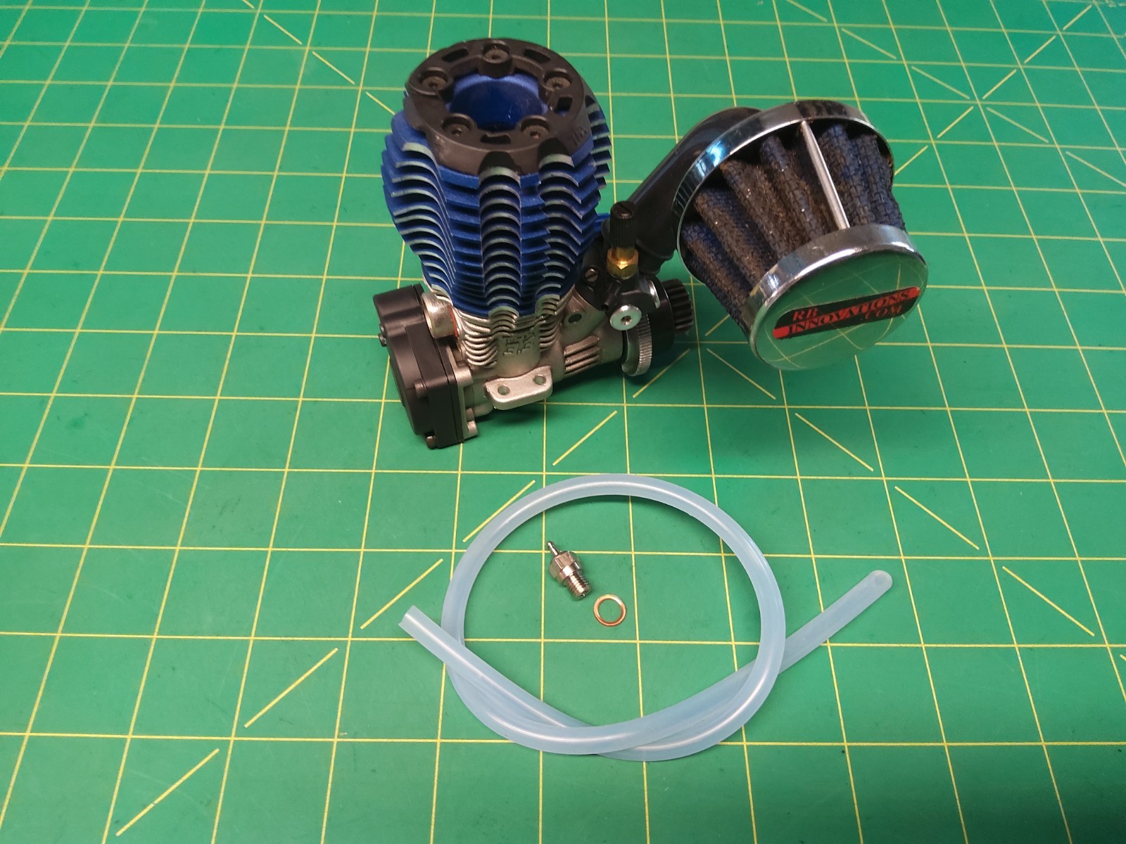 Traxxas 3.3 motor roto start RB filter Tmaxx Revo Jato Slayer HPI O.S. OFNA RC10