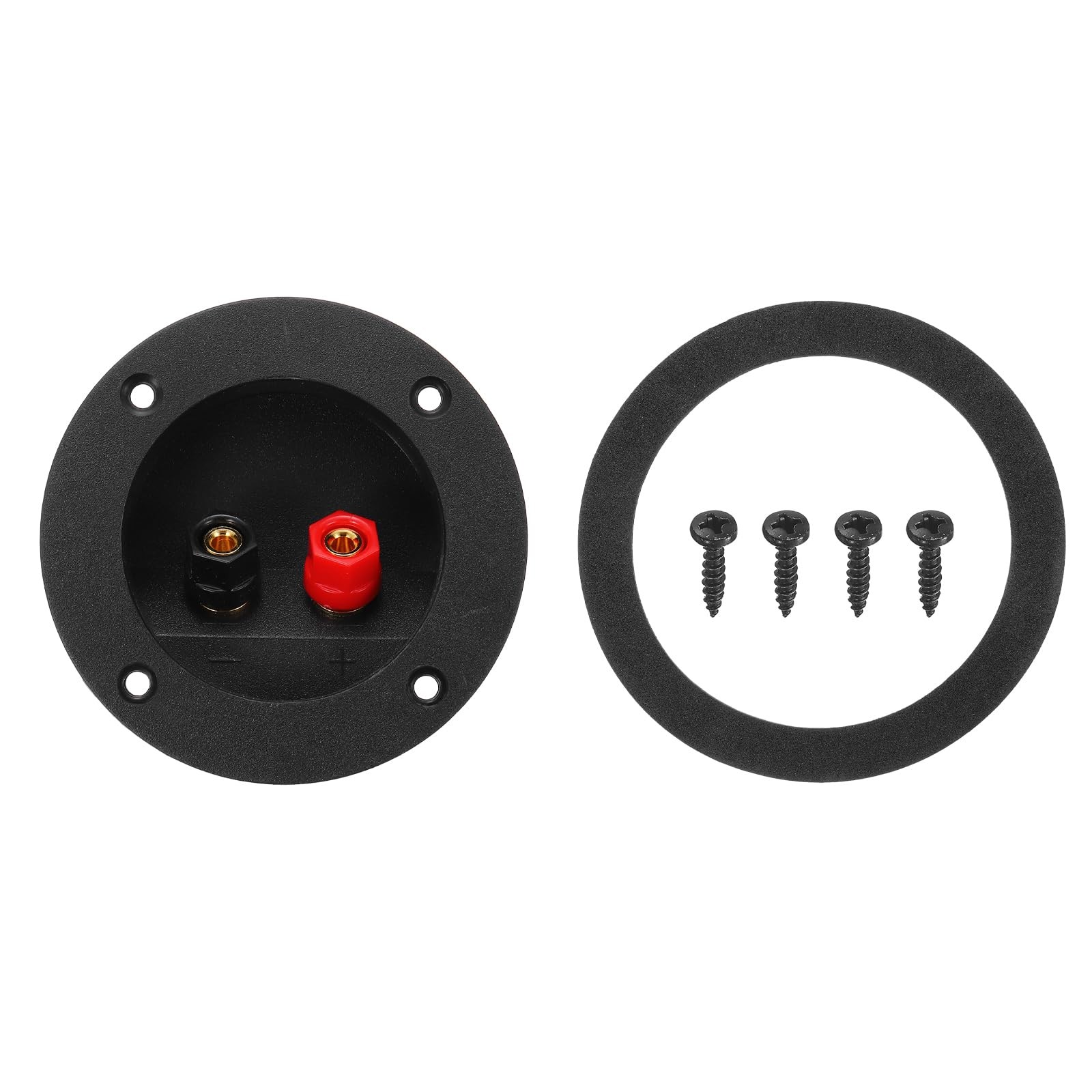 MECCANIXITY 2.4 Inch Round Speaker Box Terminal Cup, 2-Way Subwoofer Plug...