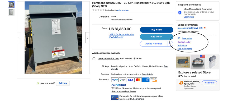 Honeywell Micro Microswitch BAF1-2RN RH (7407)