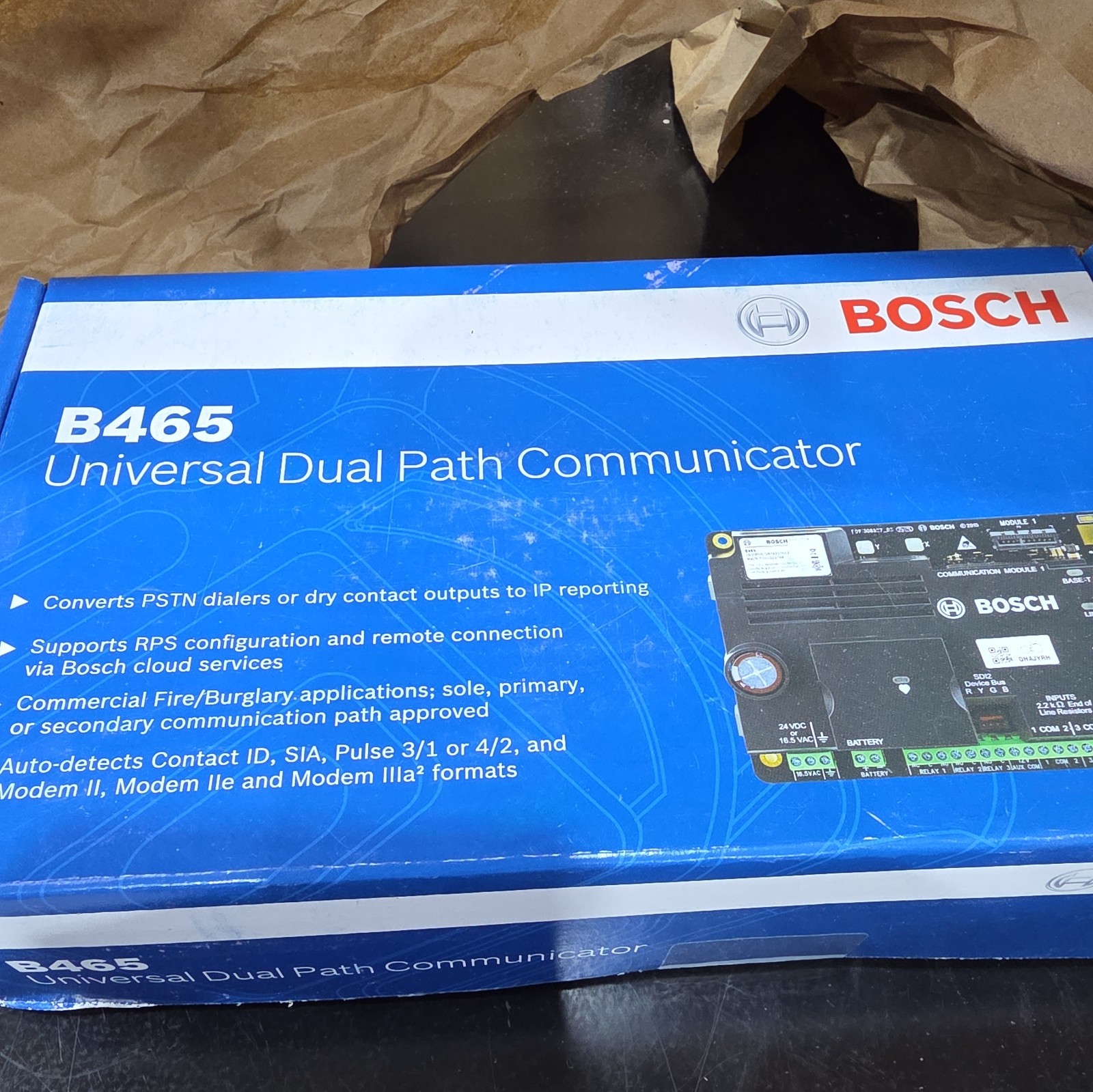 BOSCH B465 UNIVERSAL DUAL PATH COMMUNICATOR *NEW* Open Box