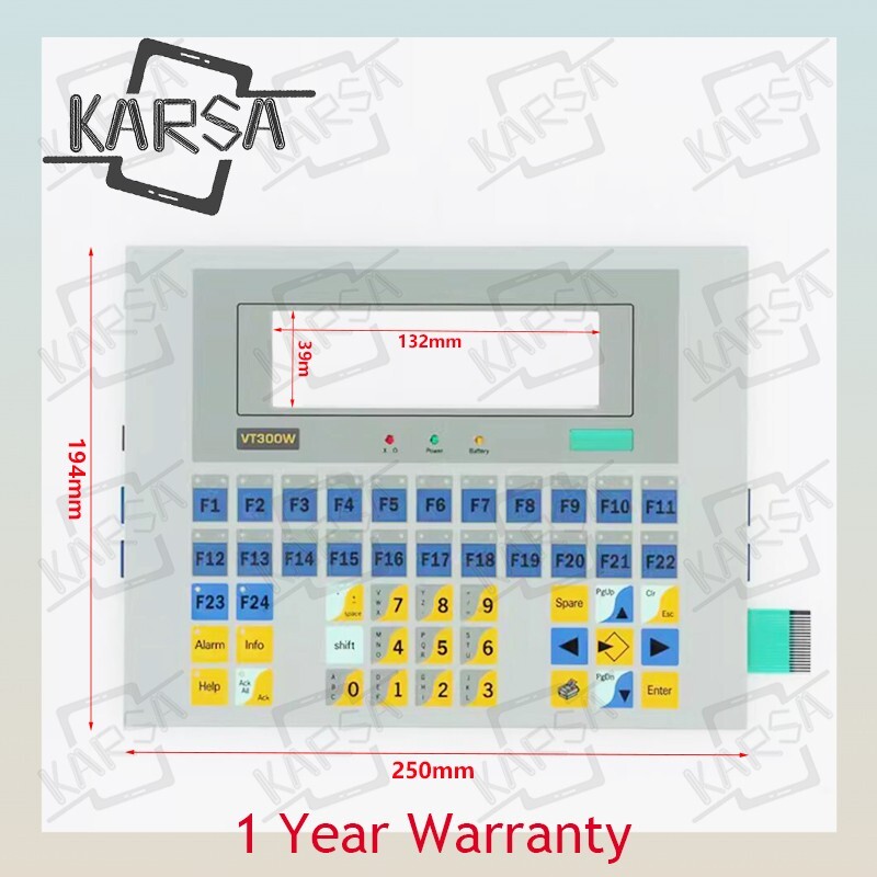 ESA VT300W VT300WA0000 Membrane Keypad Key Mask key board