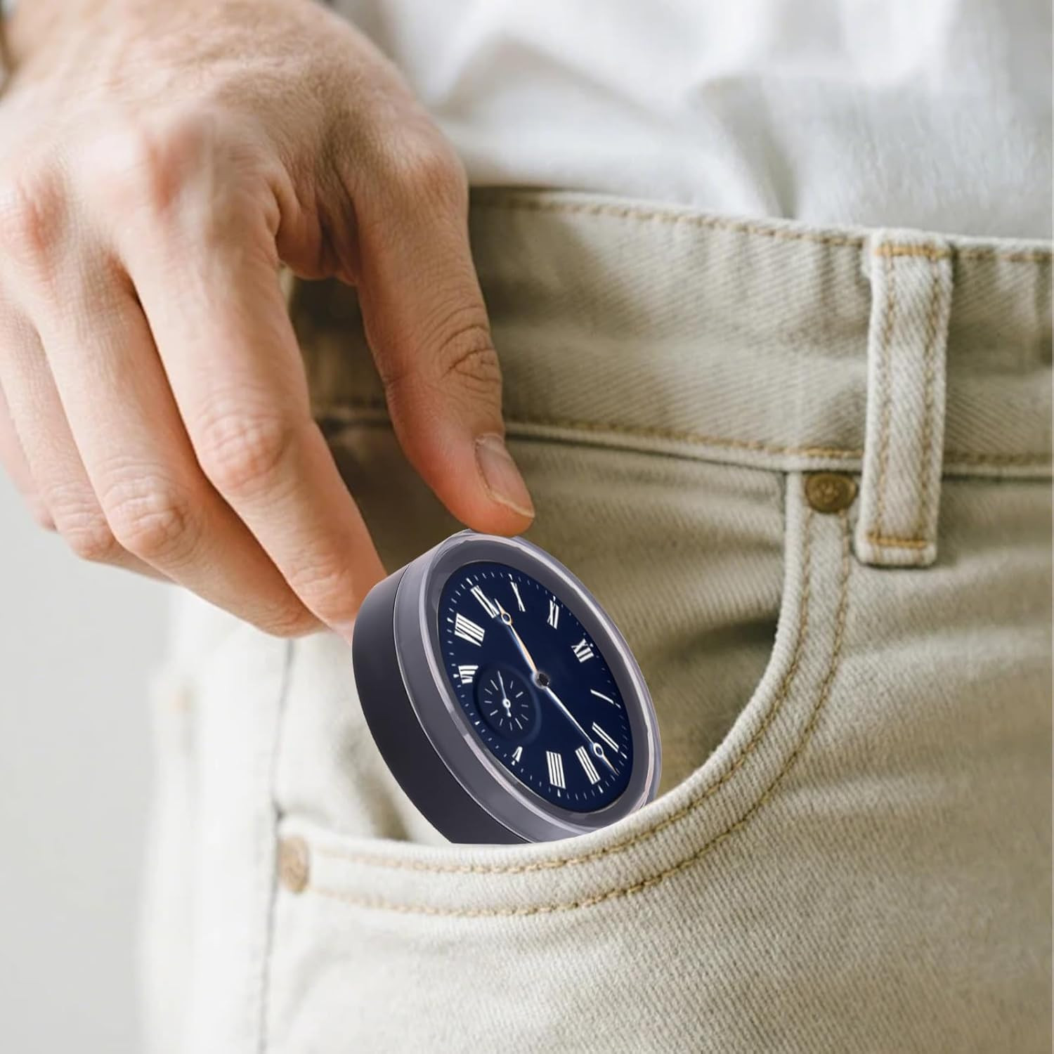 2Pcs Portable Watch Dial Storage Box, Dust-Proof & Scratch-Proof Watch Movement