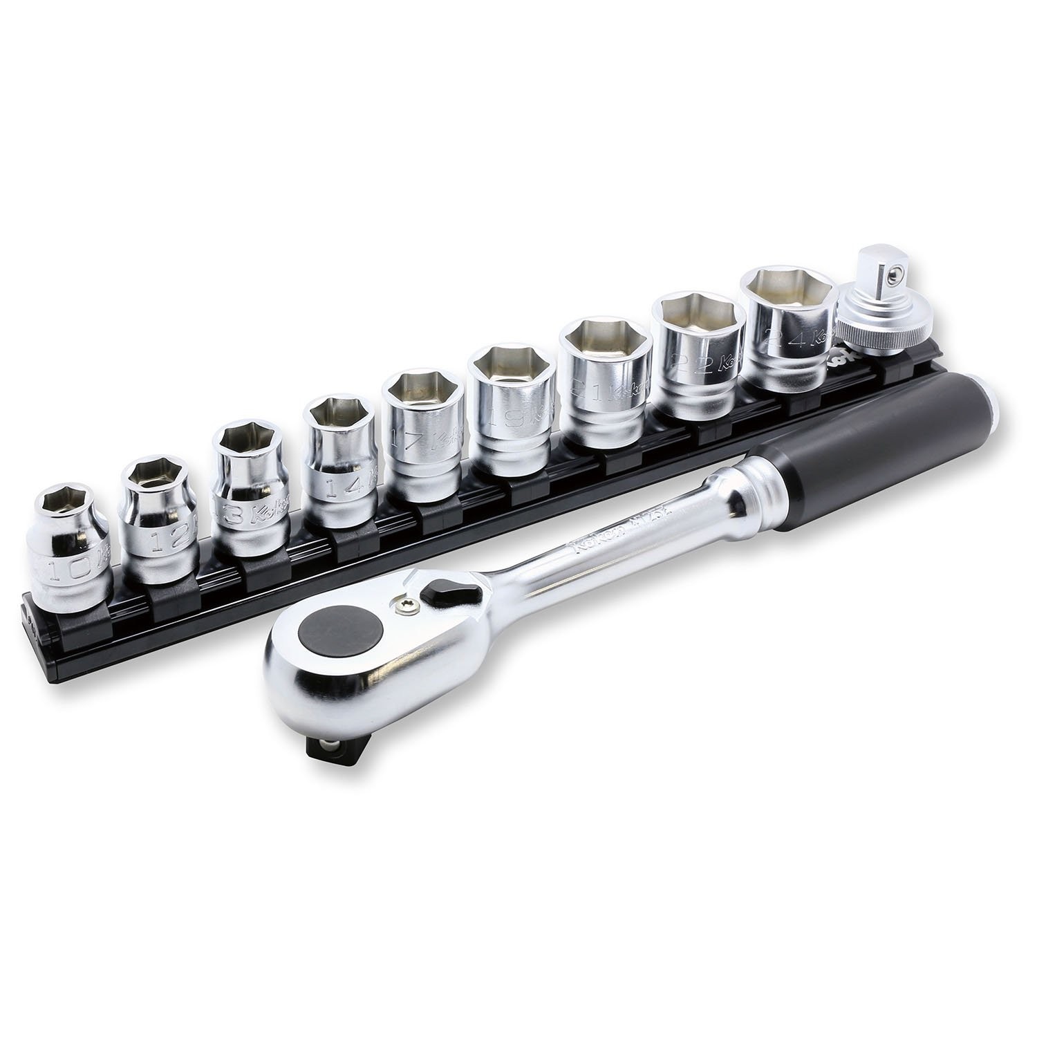 Ko-ken Z-EAL 4285ZE 1/2" Drive Socket Set 11pc 10-24mm New