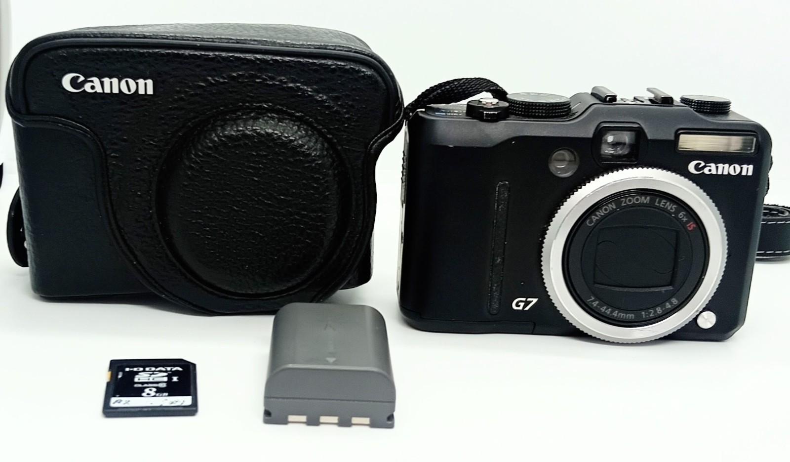 [Near Mint/case/charger/SD] Canon PowerShot G7 10.0MP DigitalCamera Black  Japan