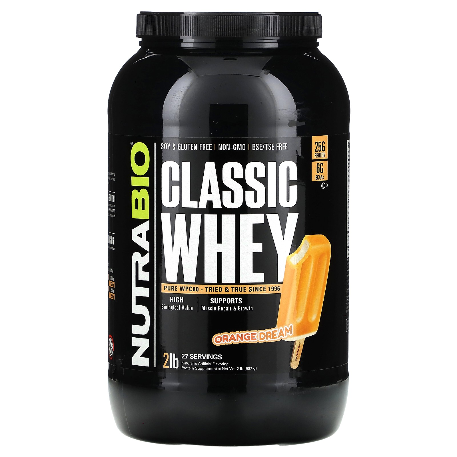 Classic Whey Protein, Orange Dream, 2 lb (907 g)