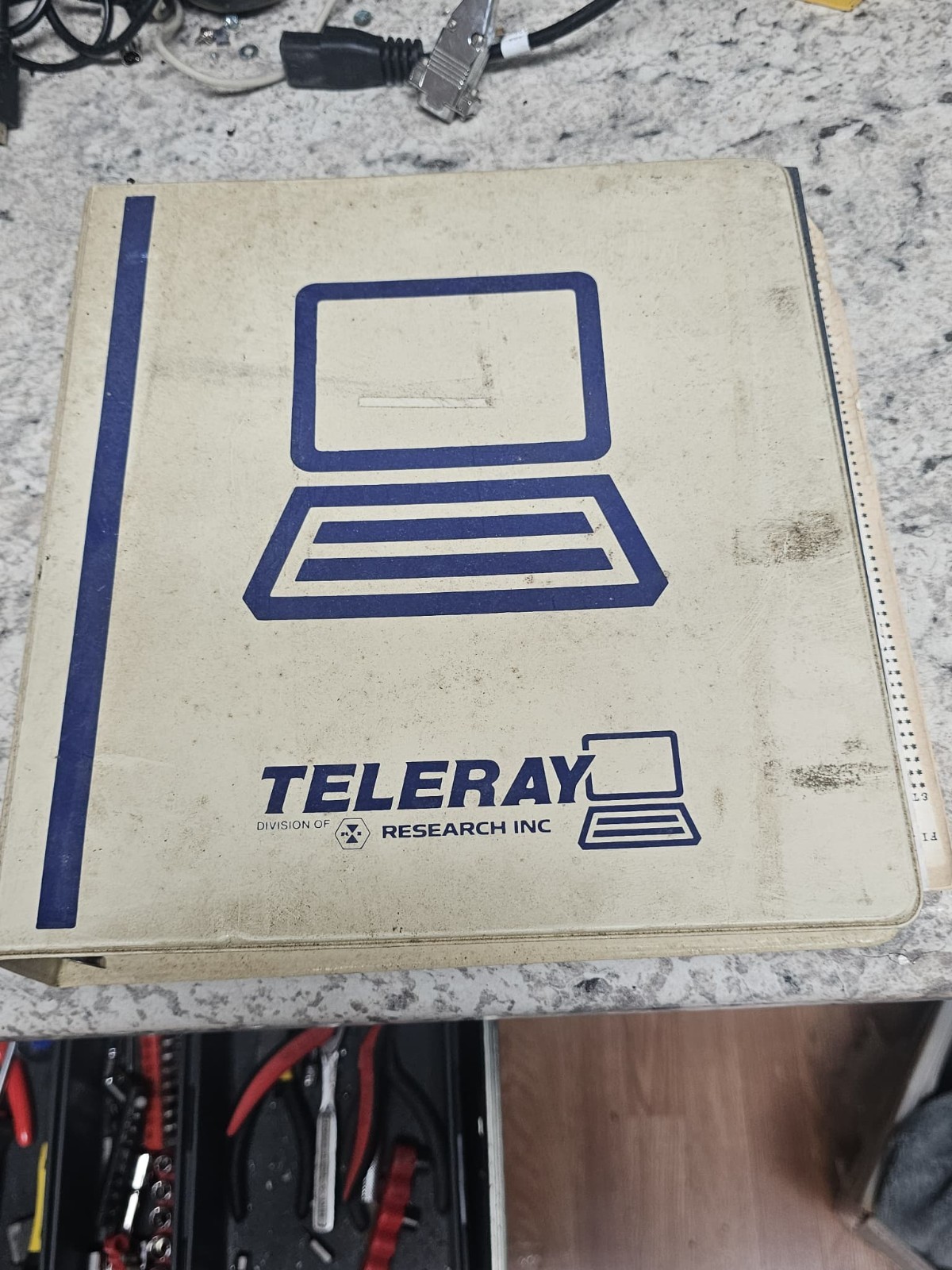 Rare Vintage Retro Teleray Model 16 Manual and Documentation / Paperwork