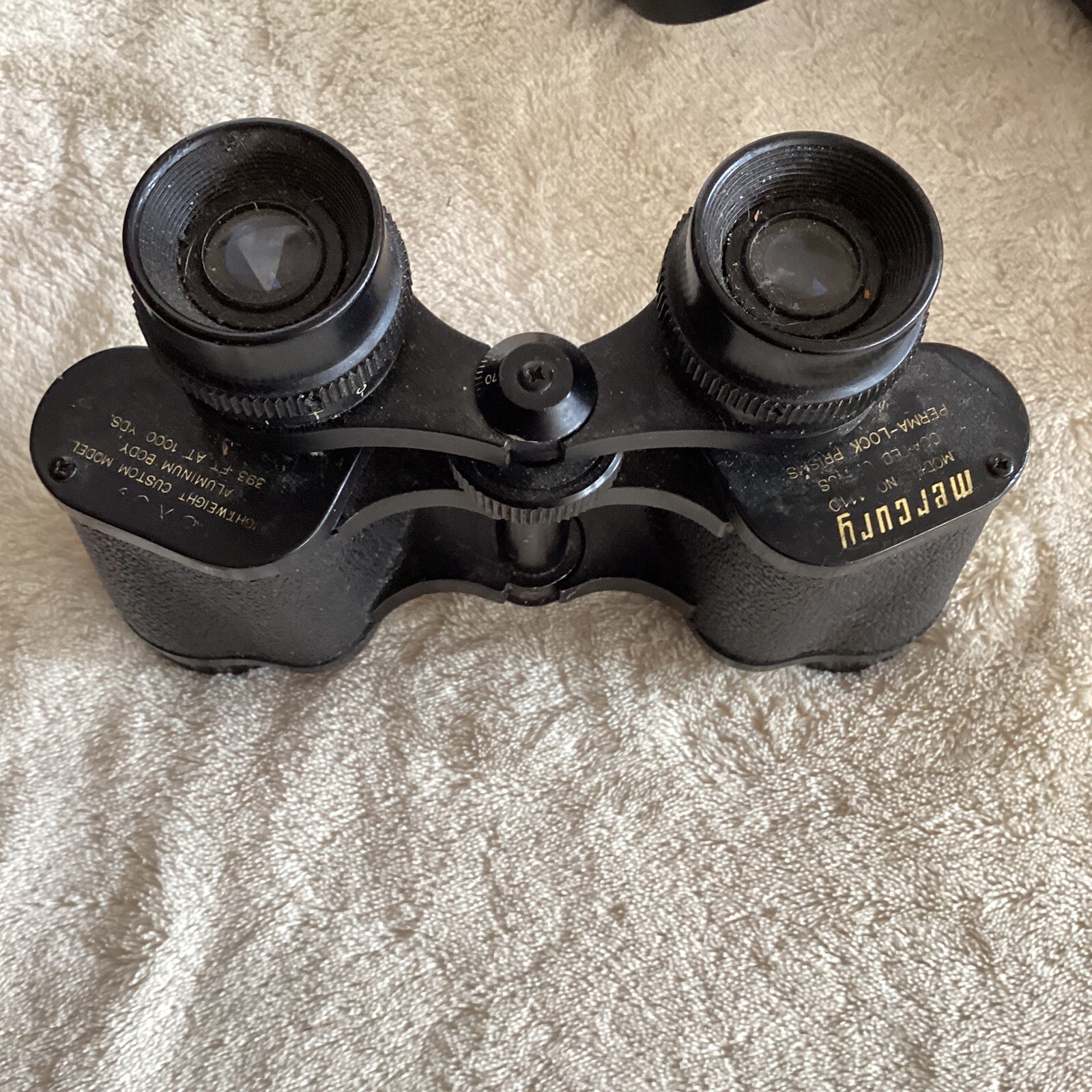 Binoculars- Mercury Model No. 1110 Lightweight Custom Model W/ Case