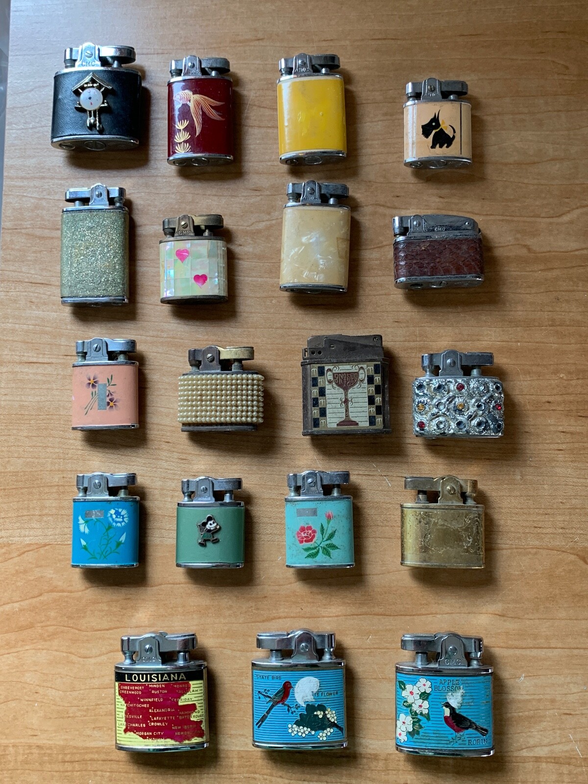 You Choose Lot of Vintage Lighter Continental Royal Star Lite State Mickey Mouse
