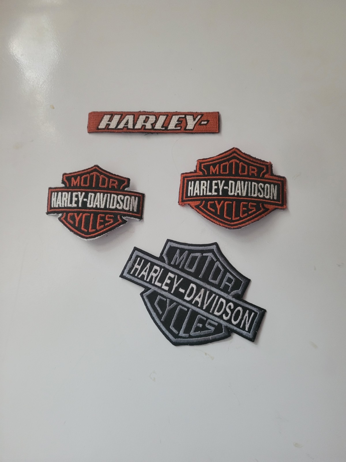 Lot Of Harley Davidson Patches 4 Preowned