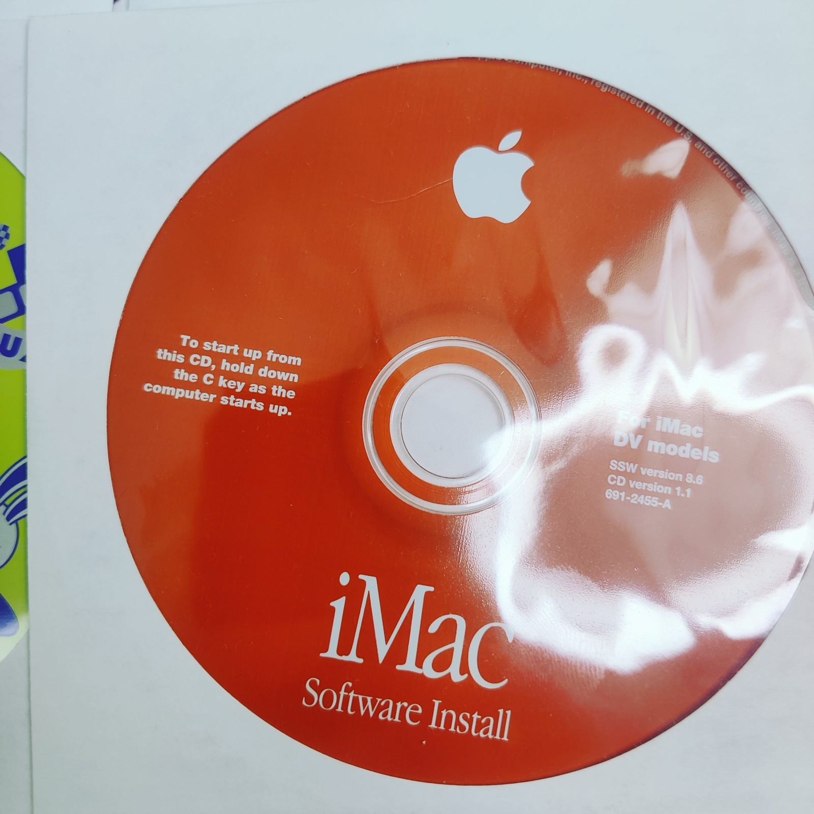Apple Macintosh iMac DV (1999) Software Media Pack 600-7630A Missing Quicken