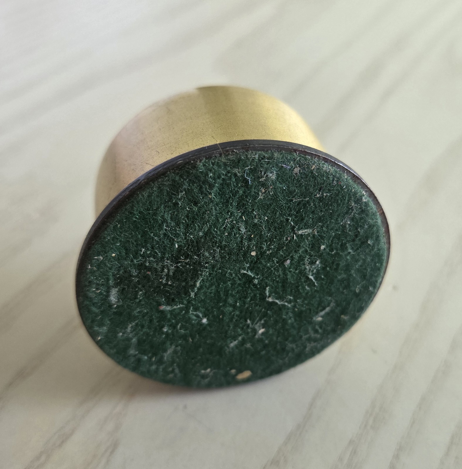 Vintage Brass Stamp Holder Desk Decor