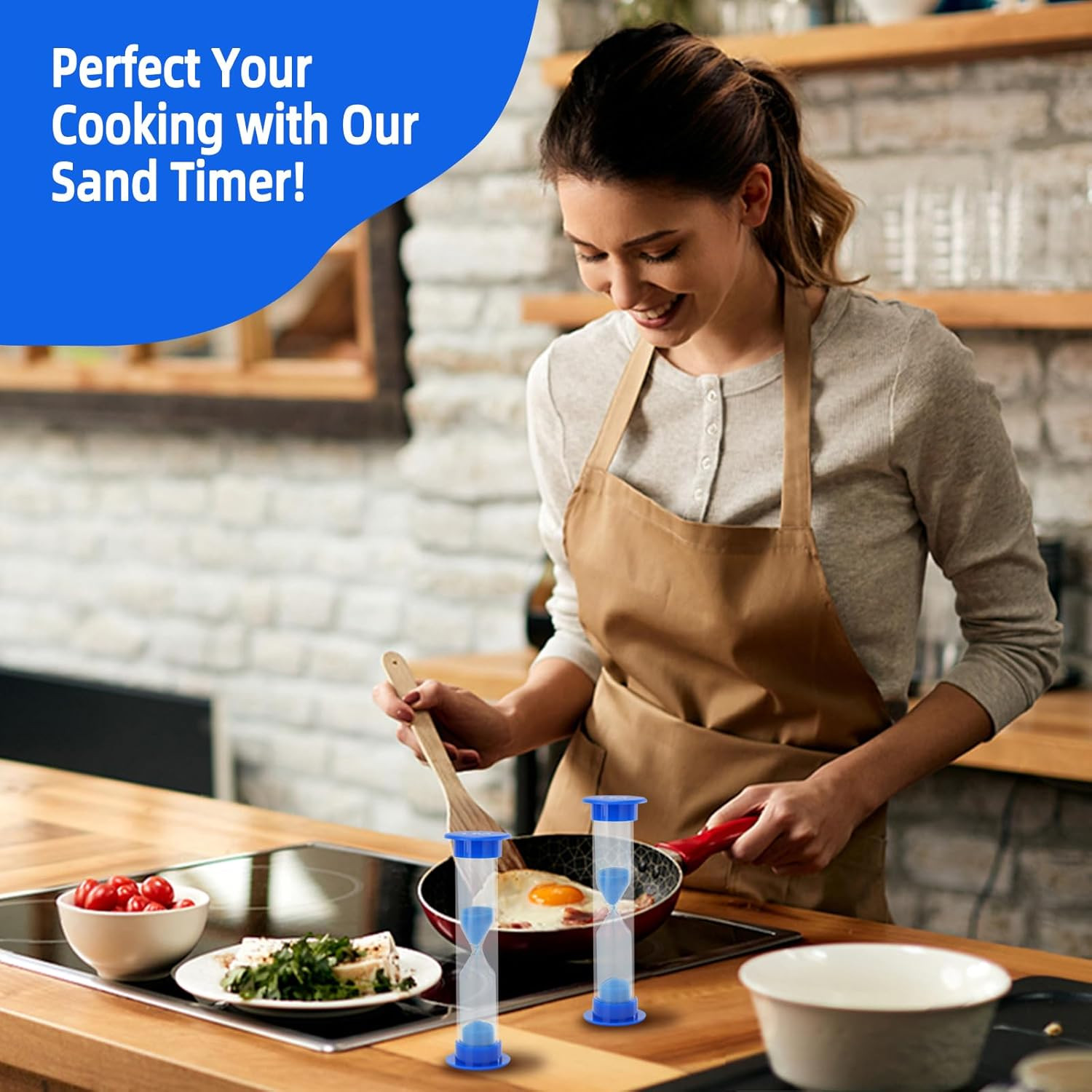 Plastic Sand Timer Set - 6 Pack (30 Sec to 10 Mins)