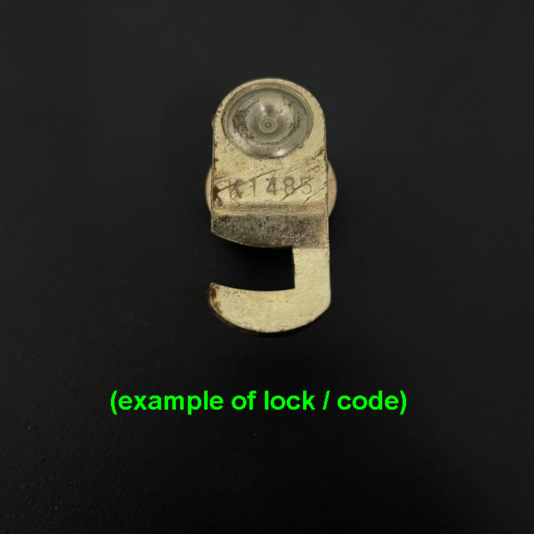 (2) Kennedy Tool Box Replacement Keys Cut Key Code K1450 - K1699 -Free Tracking