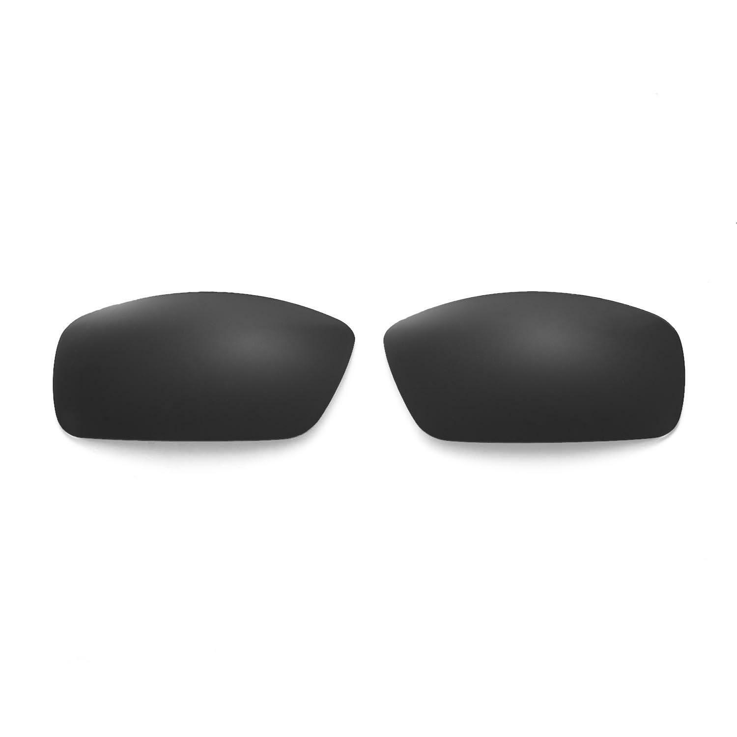 Walleva Black Polarized Replacement Lenses For Spy Optic Logan Sunglasses