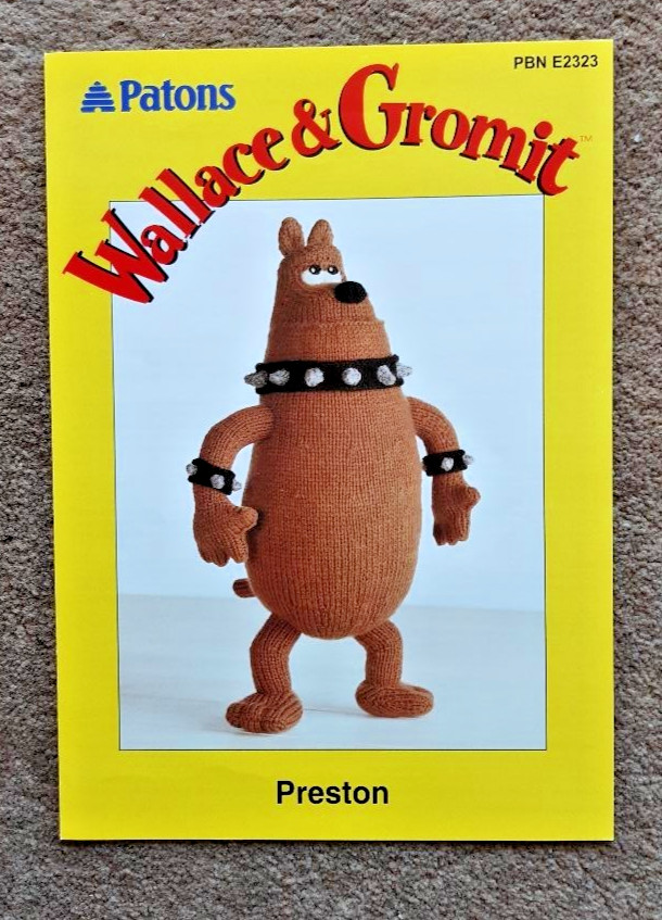 ALAN DART WALLACE & GROMIT TOYS KNITTING PATTERN PICK & MIX