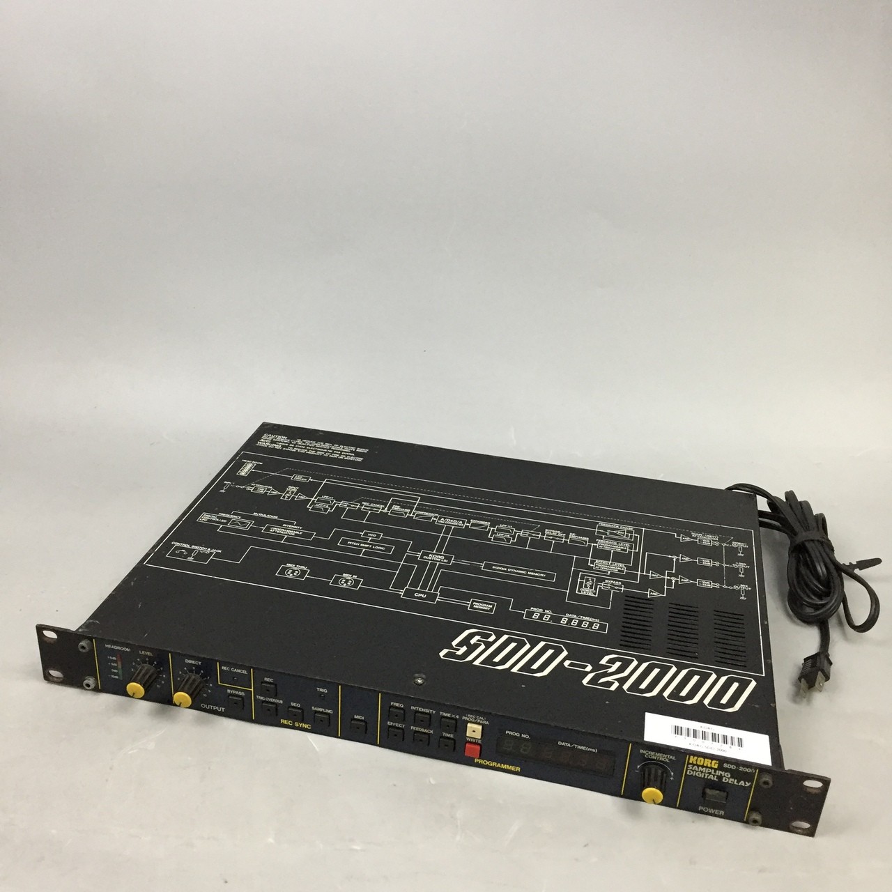 Korg SDD-2000 Sampling Digital Delay Used Delay