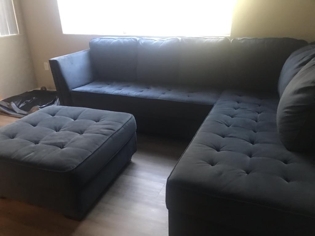 L-Shaped Modern Sectional Sofa Couch for Living Room
