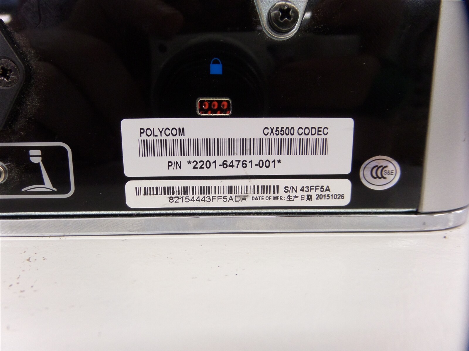 Polycom CX5500 Video Conference Station Codec Only