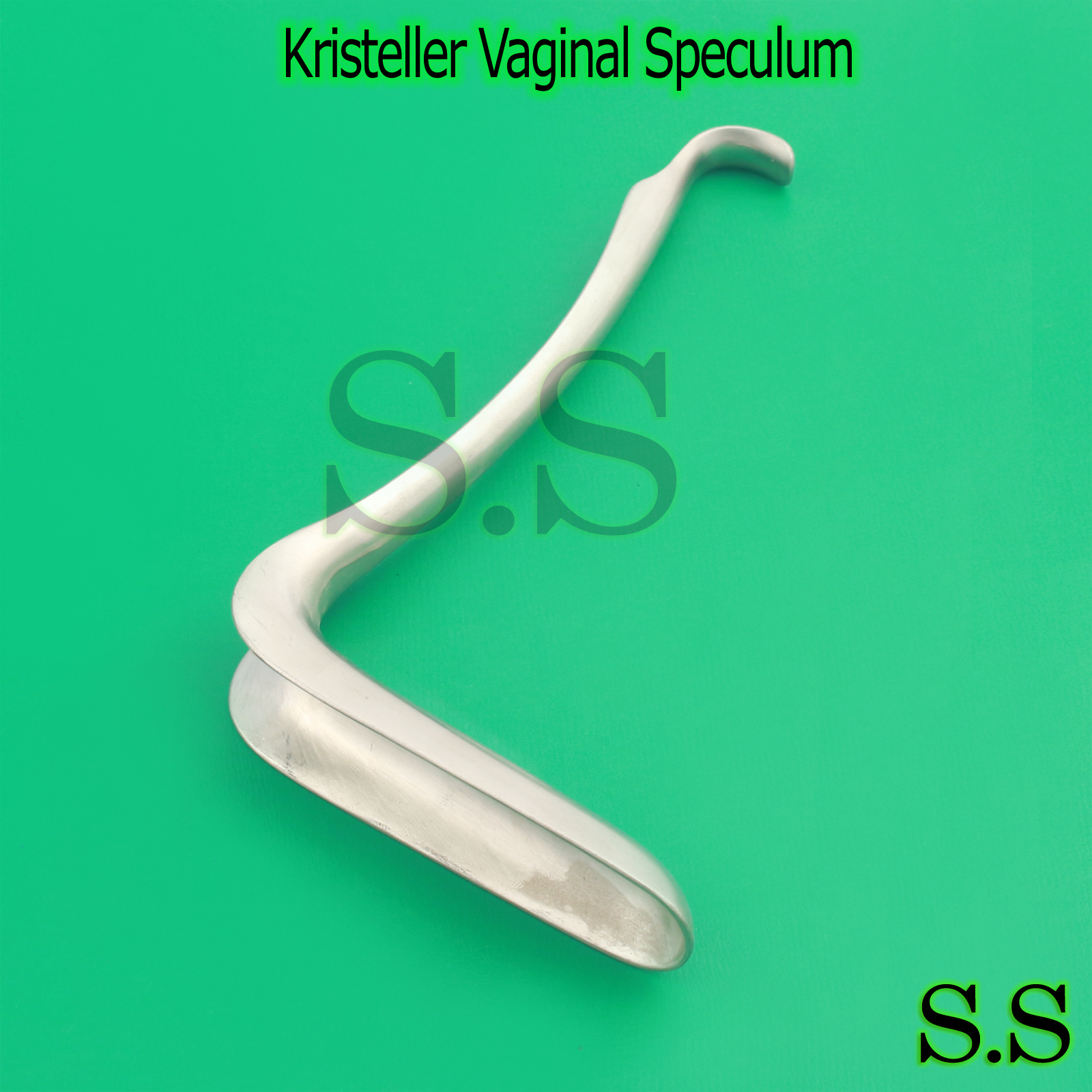 Vaginal Speculum Kristeller,Single Ended, Medium,OB/GYN Surgical Instruments