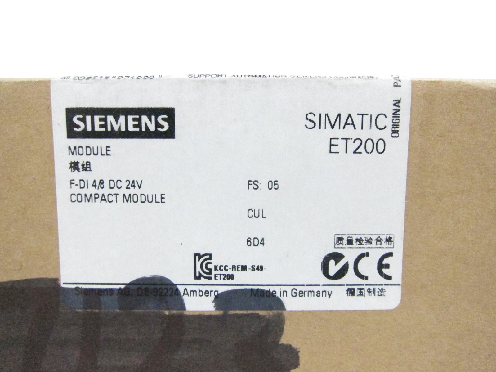 NEW Sealed Siemens 6ES7-148-3FA00-0XB0 Compact Module