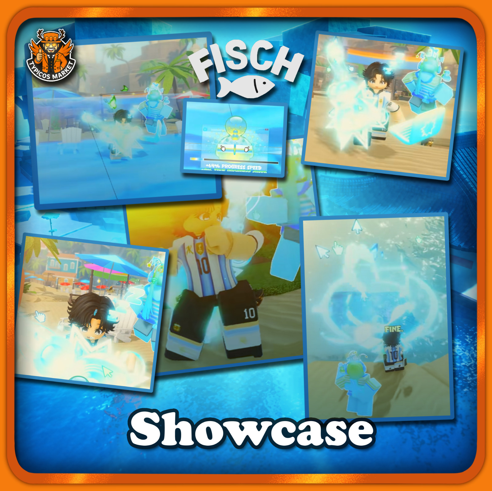 💻[FISCH] - Ecosync - [Limited Skin for Noiseform Rod]🎸