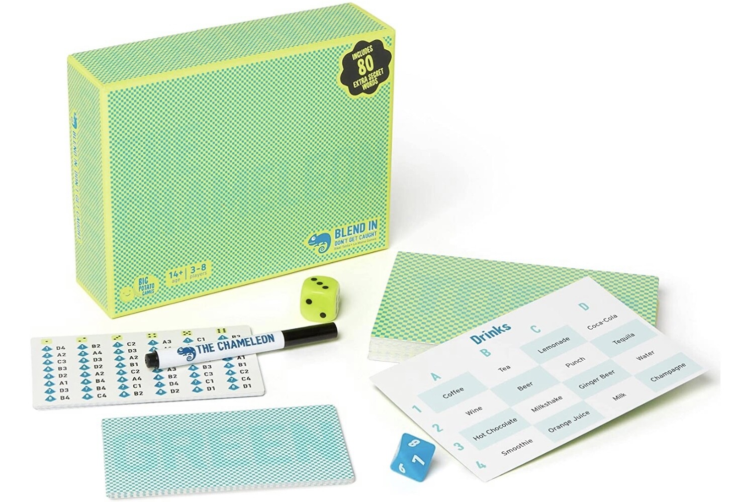 The Chameleon Game Individual Replacement Pieces Cards Die More Pick What U Need