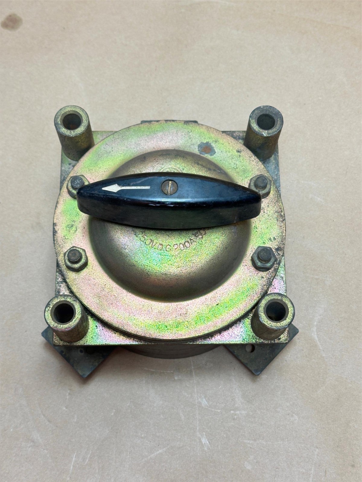 Heavy Duty Snap Action Rotary Switch ES Corp Electro Switch 250Vdc 200A