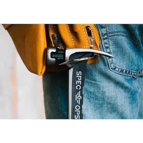 Framing Hammer, 22 Oz., Rip Claw, Smooth Face, Shock-Absorbing Grip