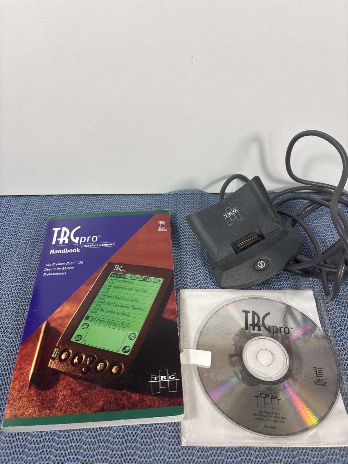 Try Pro Handbook, Charging Station , And CD