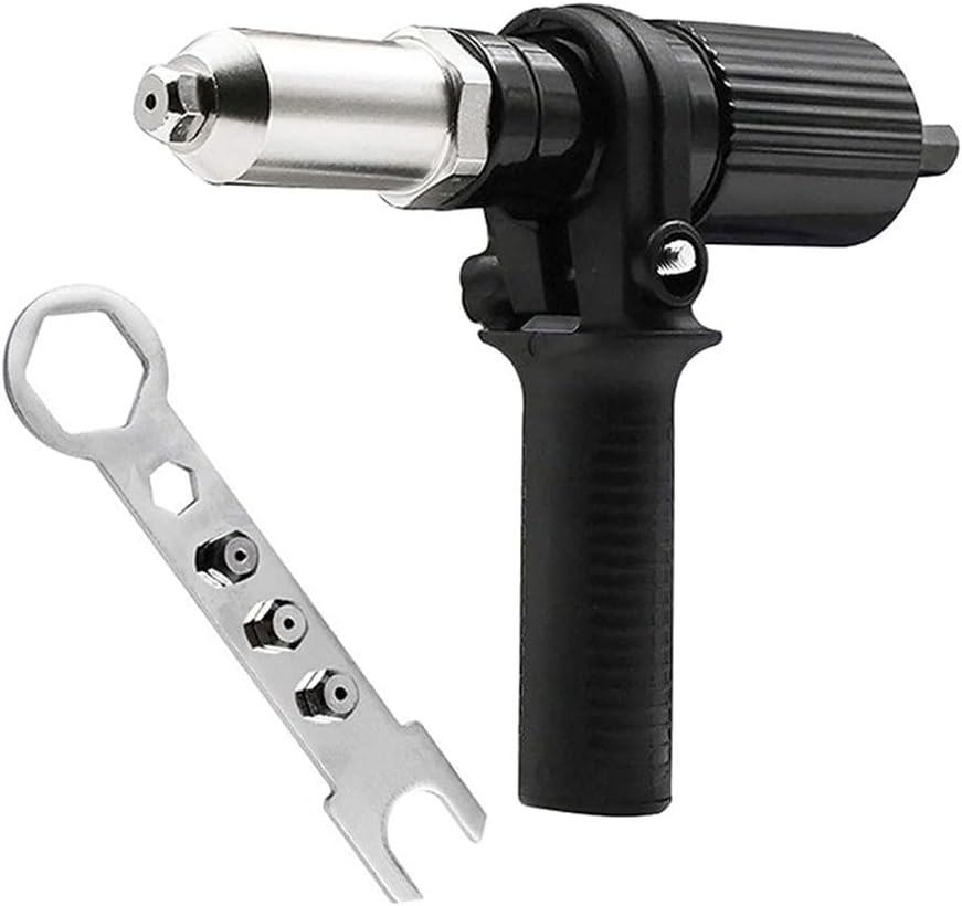 Rivet Gun Adapter Kit, Electric Power Drill Rivet Attachment