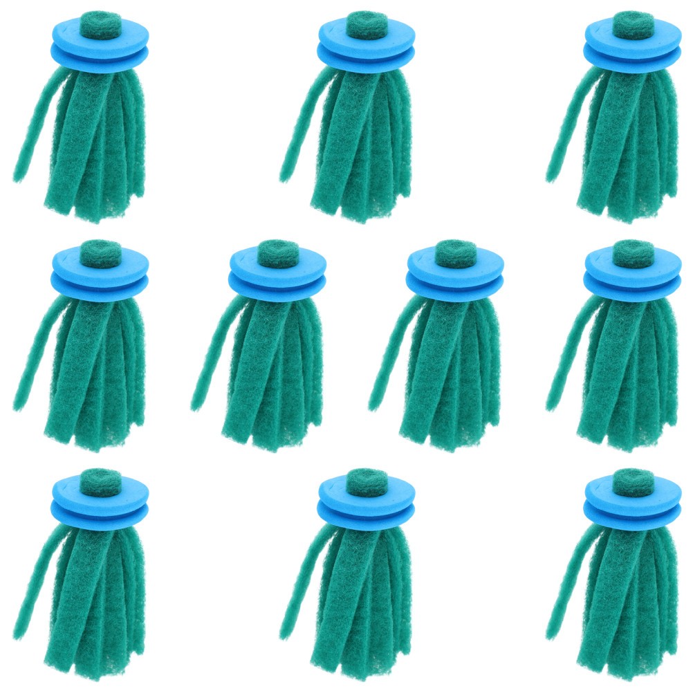Soft Sponge Fish Egg Collecting Mop Green Breeding Tool for Fish Tanks