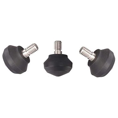 Leofoto Set of 3 Universal Standard Size 3/8" Rubber Tripod Feet