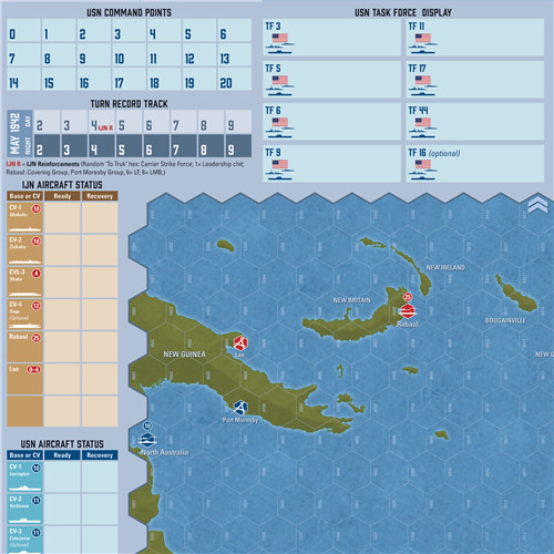 Decision Games Coral Sea Solitaire