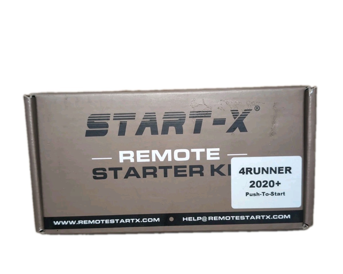 Start-X Remote Starter Kit TOYOTA 4RUNNER (2020-2026) Push-to-Start Only